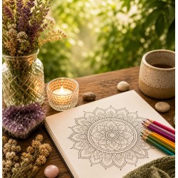Atelier 19 Juillet : Art thérapie mandalas